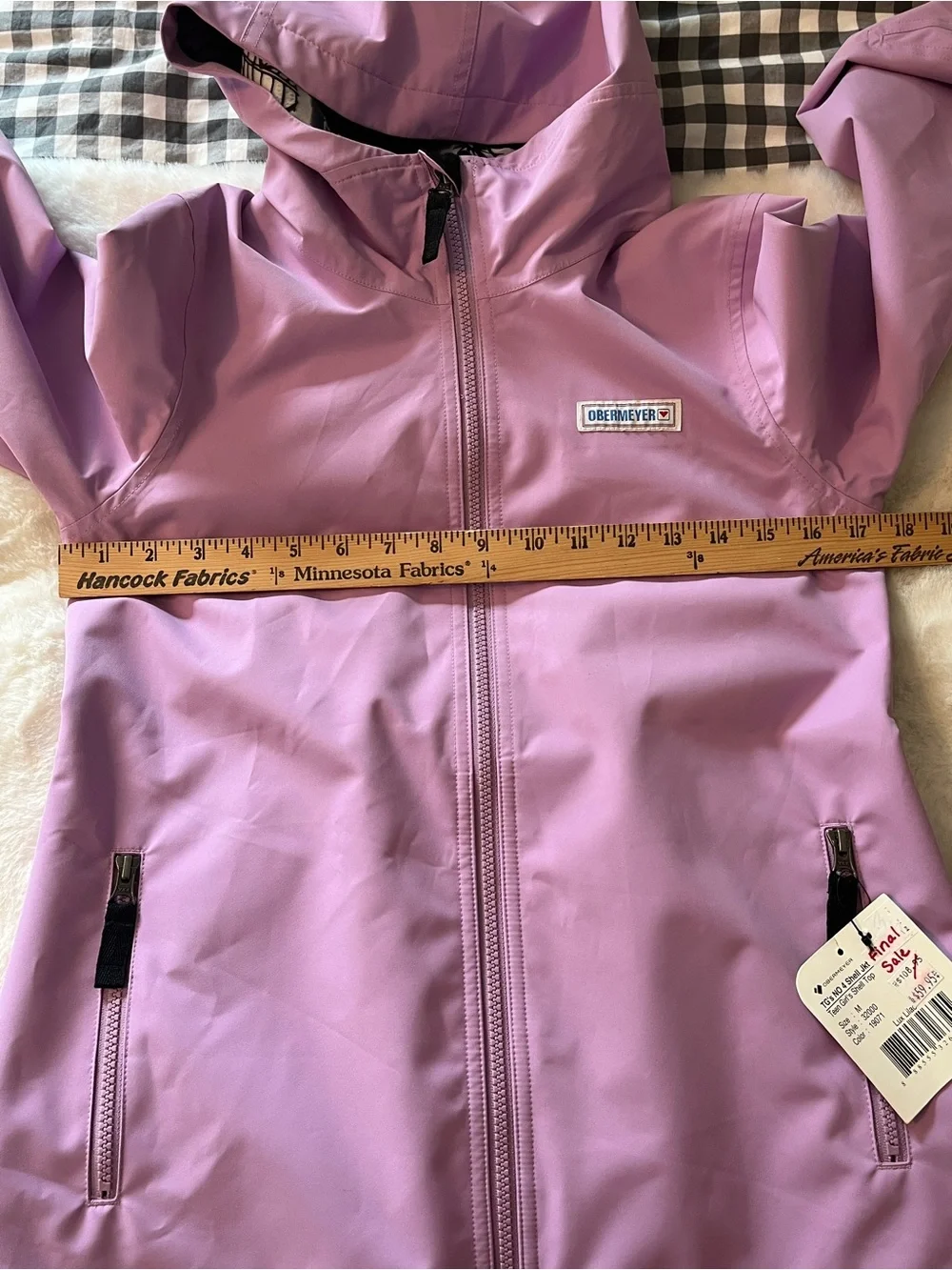 New! Obermeyer No 4 Teen Girl Shell Jacker Lavender Purple Size Medium